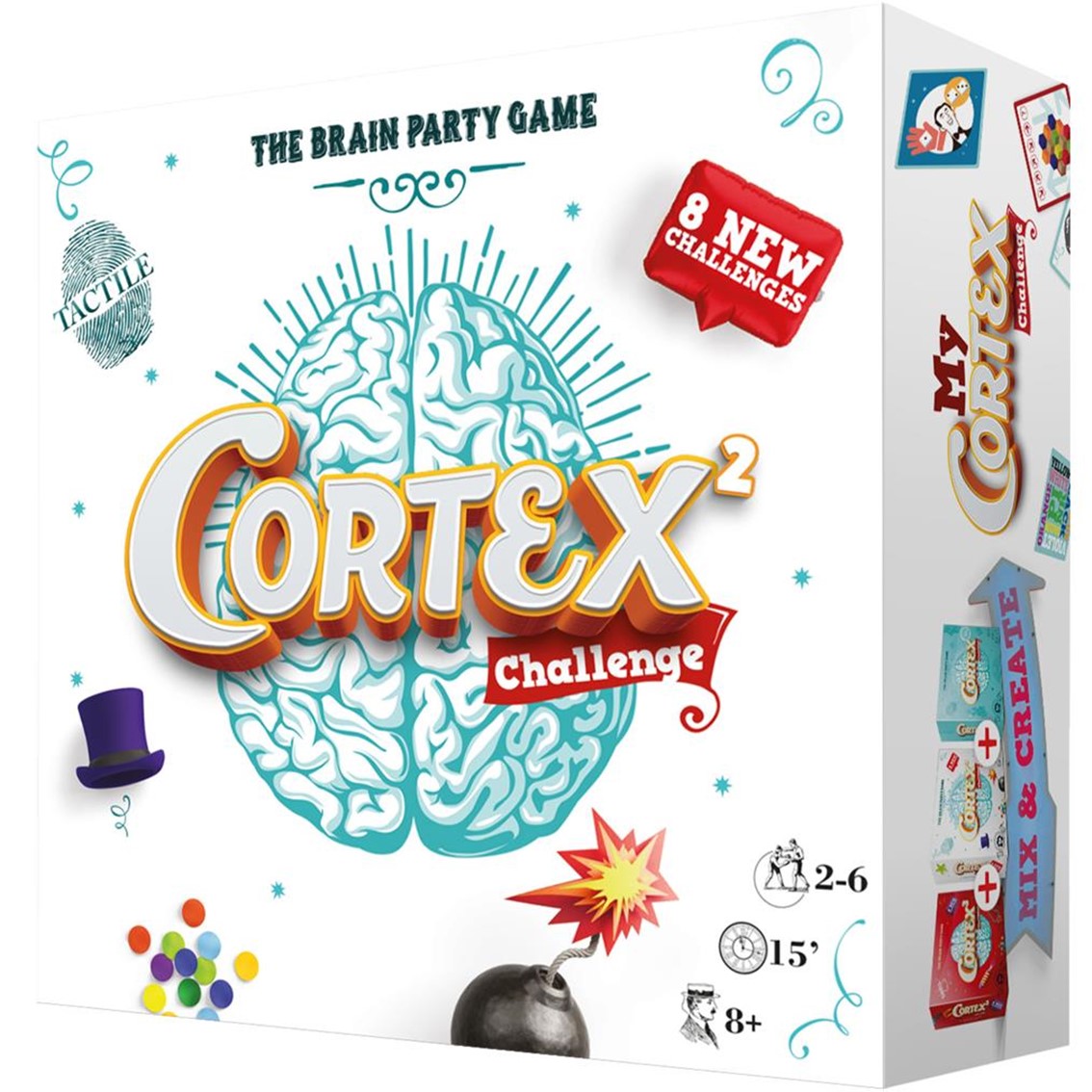 Juego de mesa asmodee cortex 2 challenge pegi 8