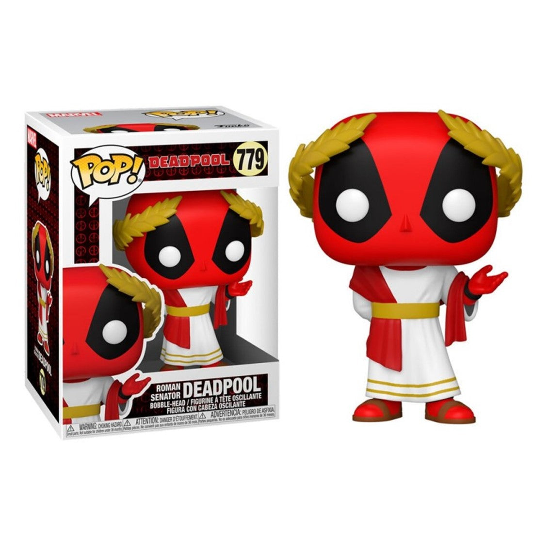 Funko pop marvel deadpool senador romano 54657