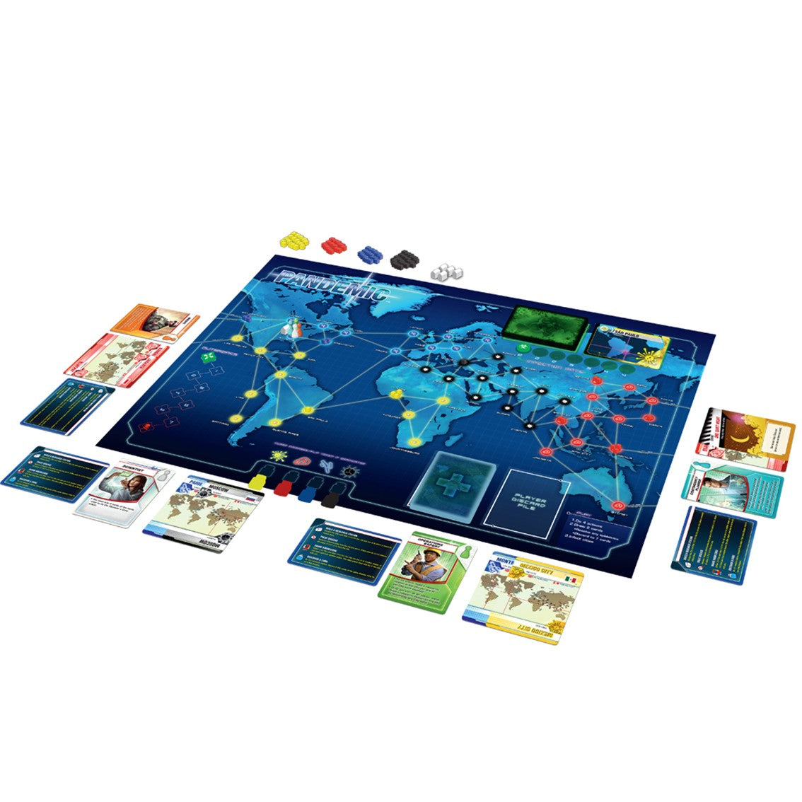 Juego de mesa asmodee pandemic pegi 8