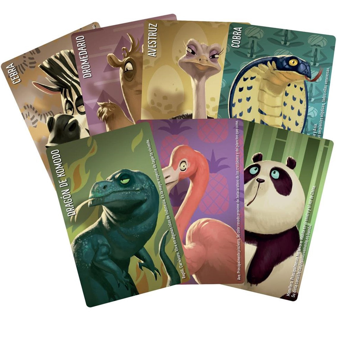 Juego de mesa asmodee similo animales salvajes pegi 7