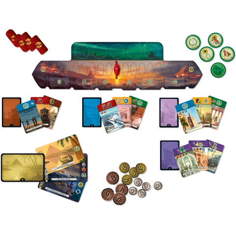 Juego de mesa asmodee 7 wonders: duel pegi 10