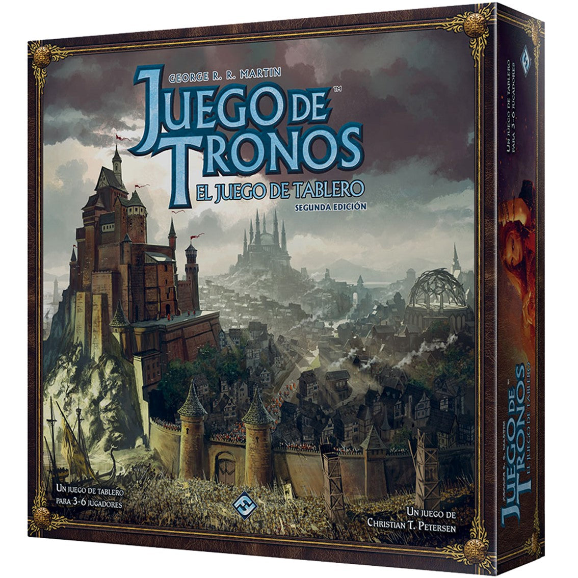 Juego de mesa asmodee juego de tronos: el juego de tablero pegi 14