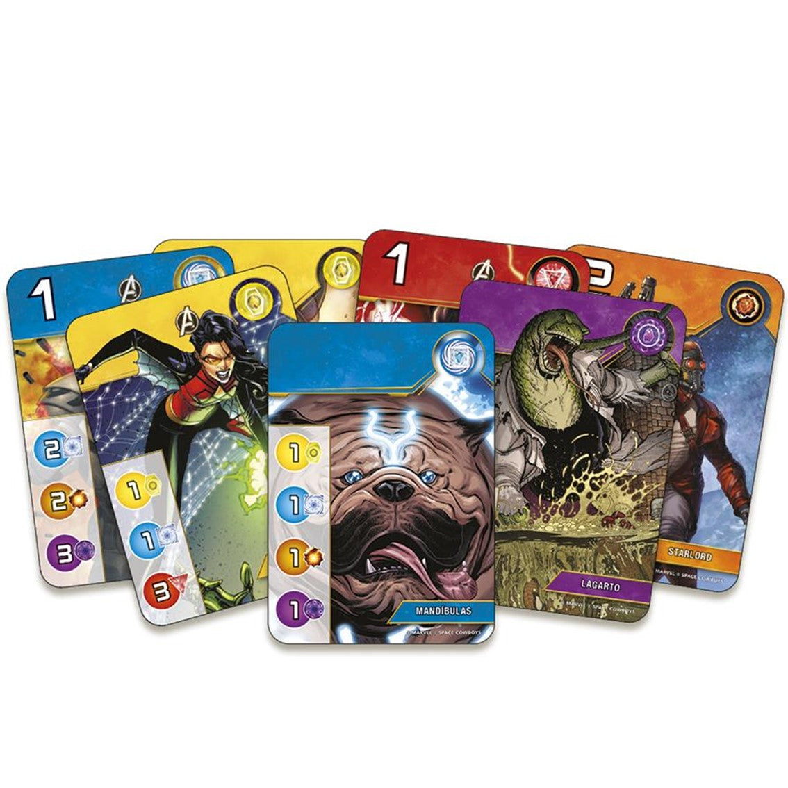 Juego de mesa asmodee splendor marvel pegi 10