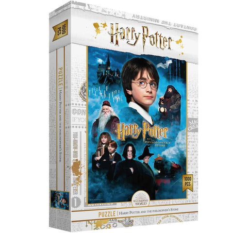 Puzle asmodee 1000 piezas harry potter y la piedra filosofal pegi 14