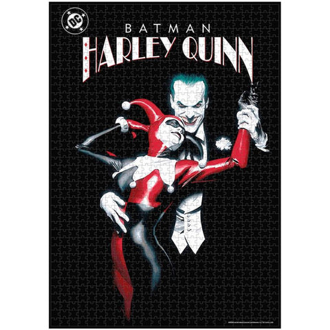 Puzle asmodee 1000 universo dc -  joker &harley pegi 14