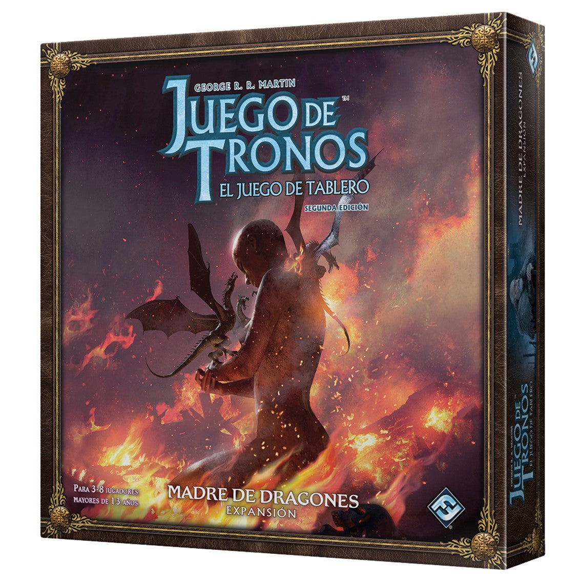 Juego de mesa asmodee juego de tronos: el juego de tablero madre de dragones expansion pegi 14