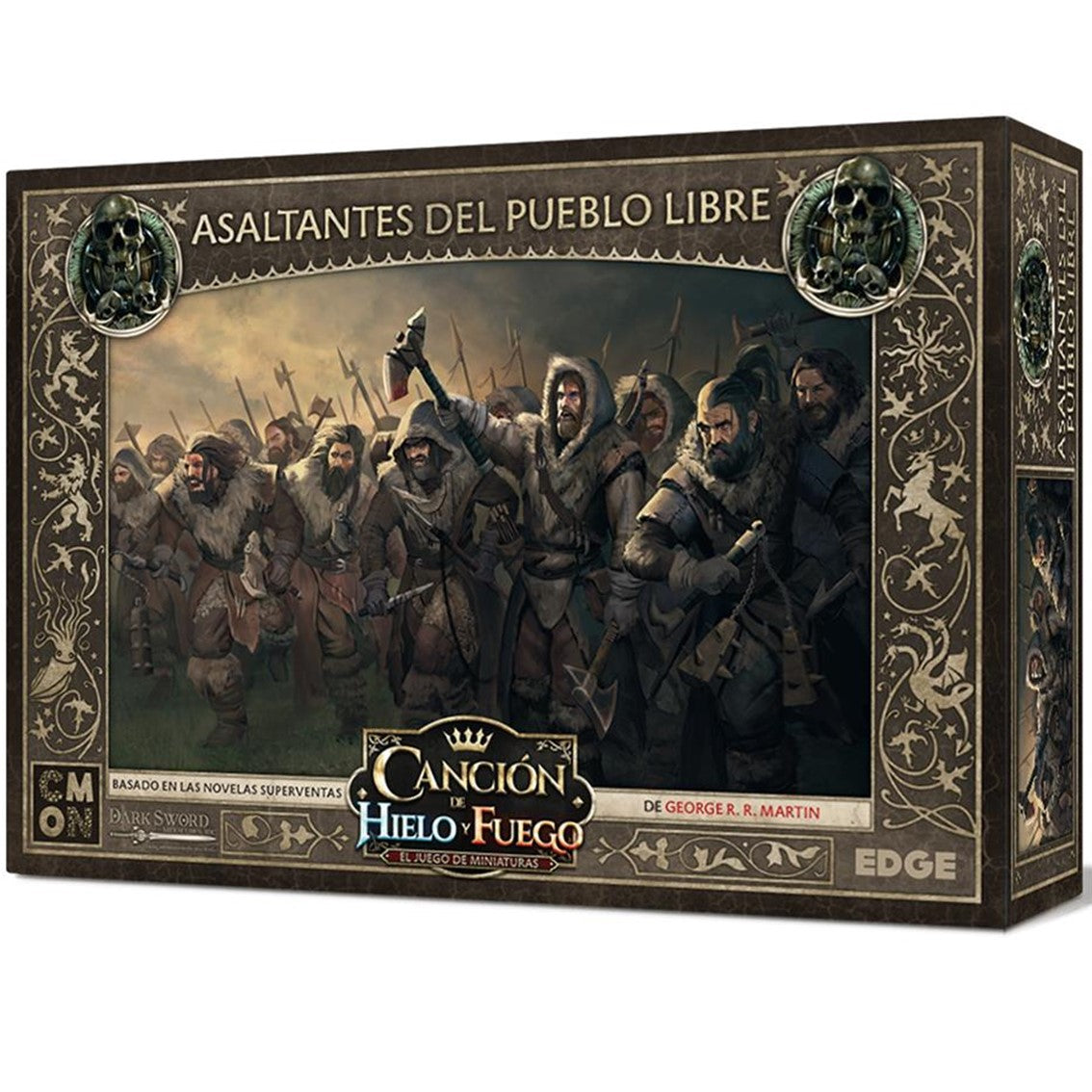 Juego de mesa asmodee cancion de hielo y fuego: asaltantes del pueblo libre pegi 14