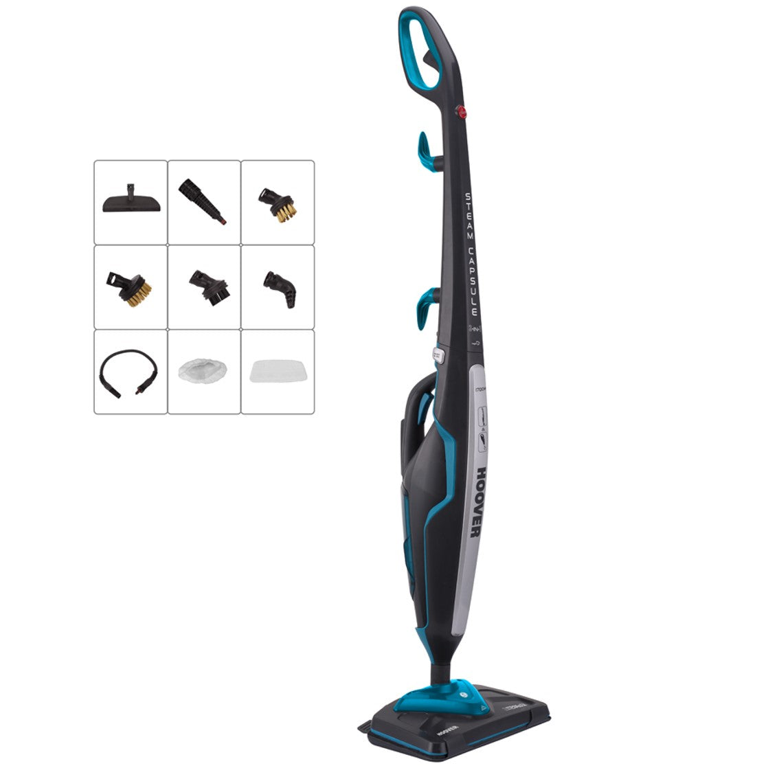 Escoba de vapor hoover  caind 011 steam capsule