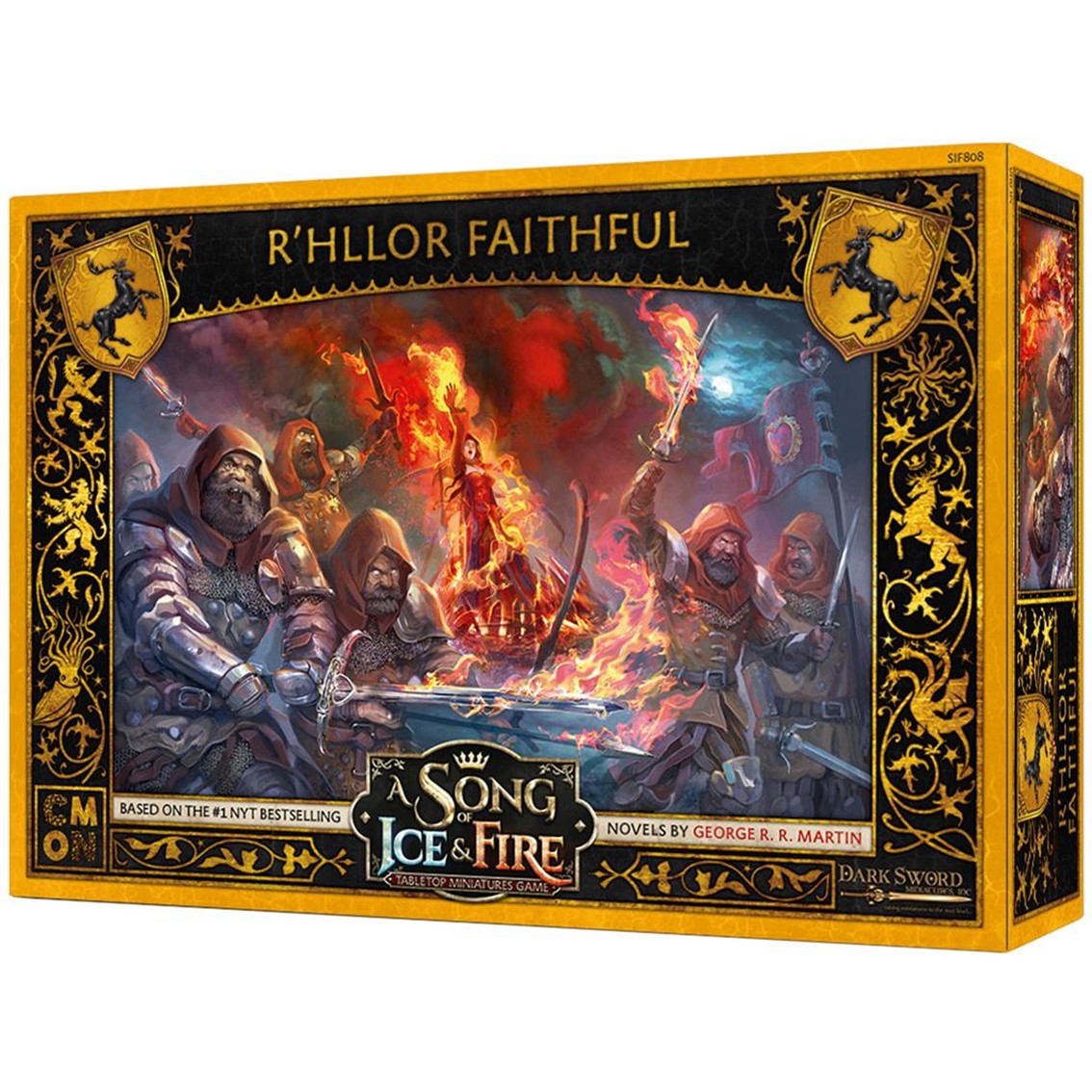 Juego de mesa asmodee cancion de hielo y fuego: adeptos de r'hllor pegi 14