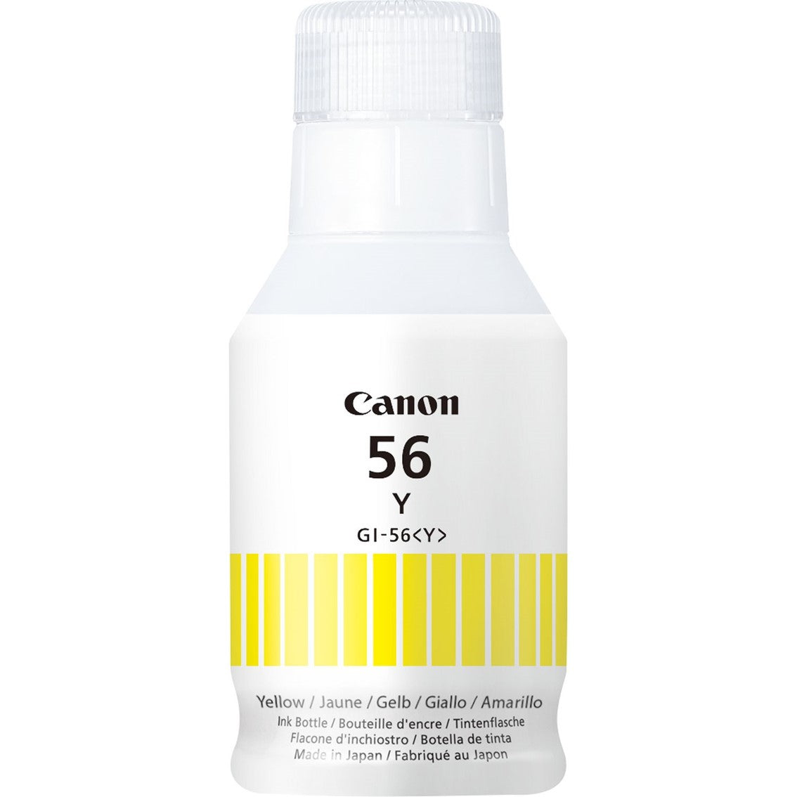 Botella tinta canon gi - 56y amarillo 135ml 14881 paginas