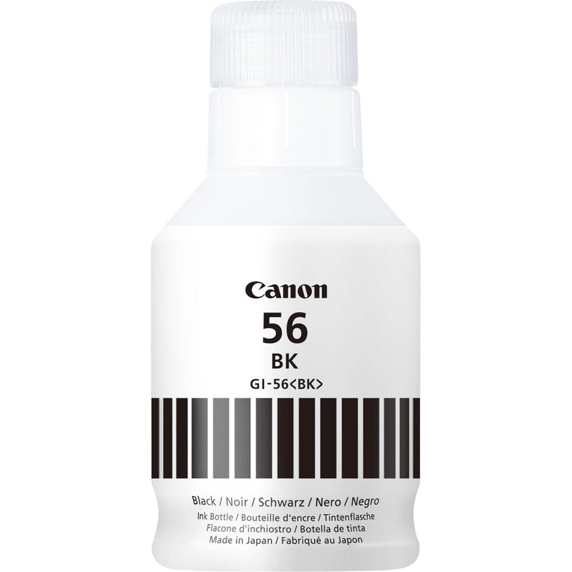 Botella tinta canon gi - 56bk 170ml 6000 paginas