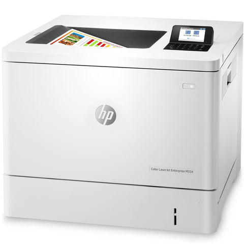 Impresora hp laser color laserjet enterprise m554dn a4 -  35ppm -  1gb -  usb -  red -  duplex impresion