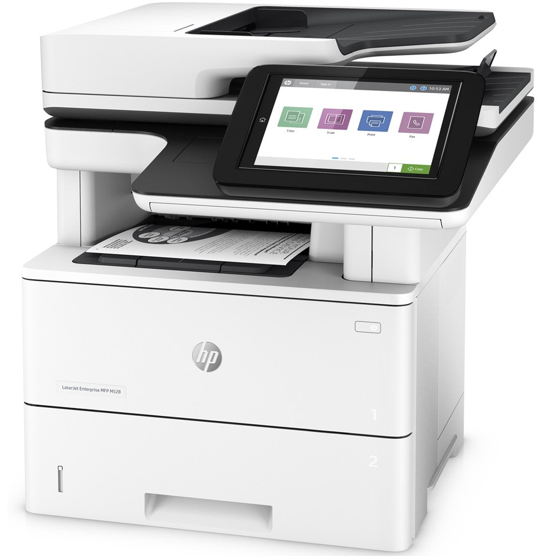 Multifunción láser hp laserjet enterprise m528dn monocromo  duplex