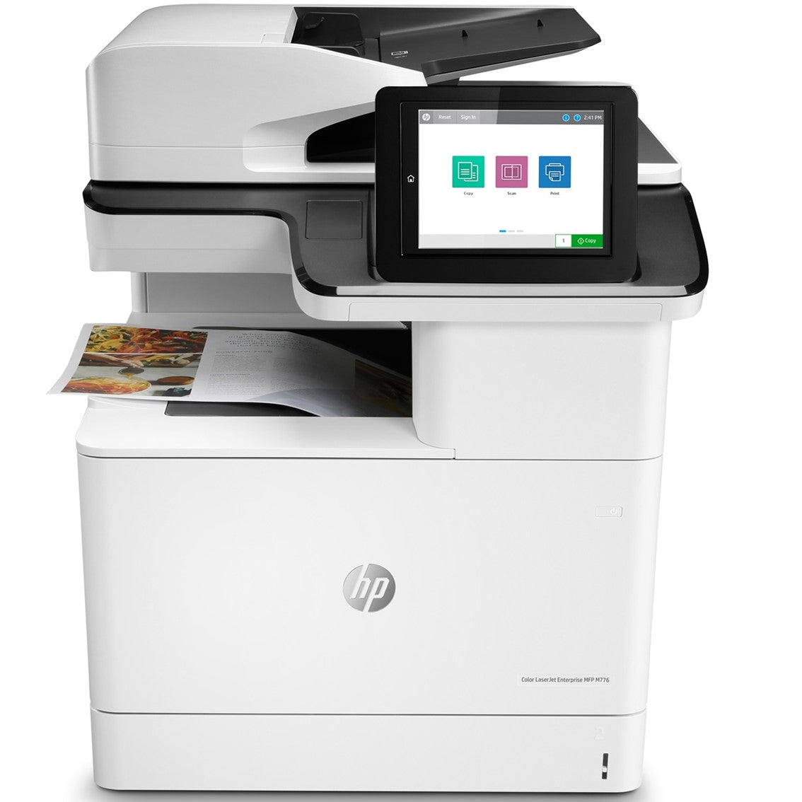 Multifunción láser hp laserjet enterprise mfp 776dn duplex