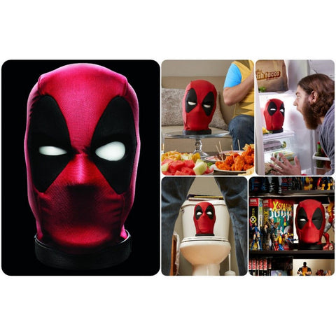 Replica marvel cabeza animatronica deadpool legends series