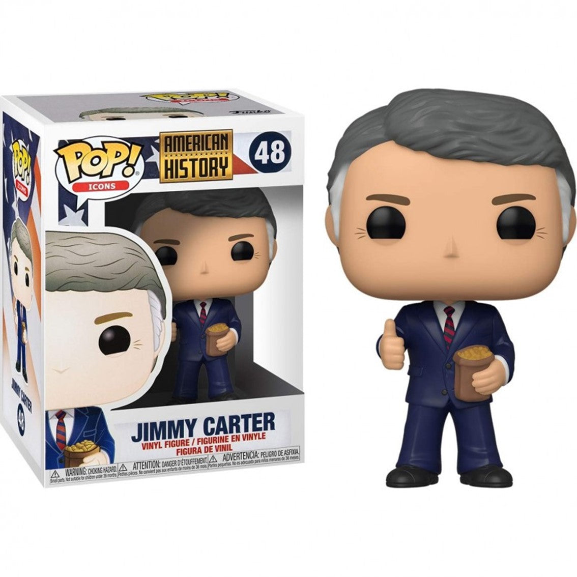 Funko pop iconos american history jimmy carter 45255