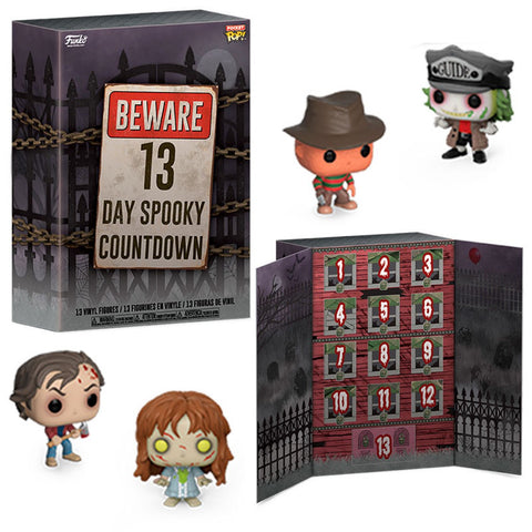 Calendario de adviento funko 13 day spooky countdown exclusivo