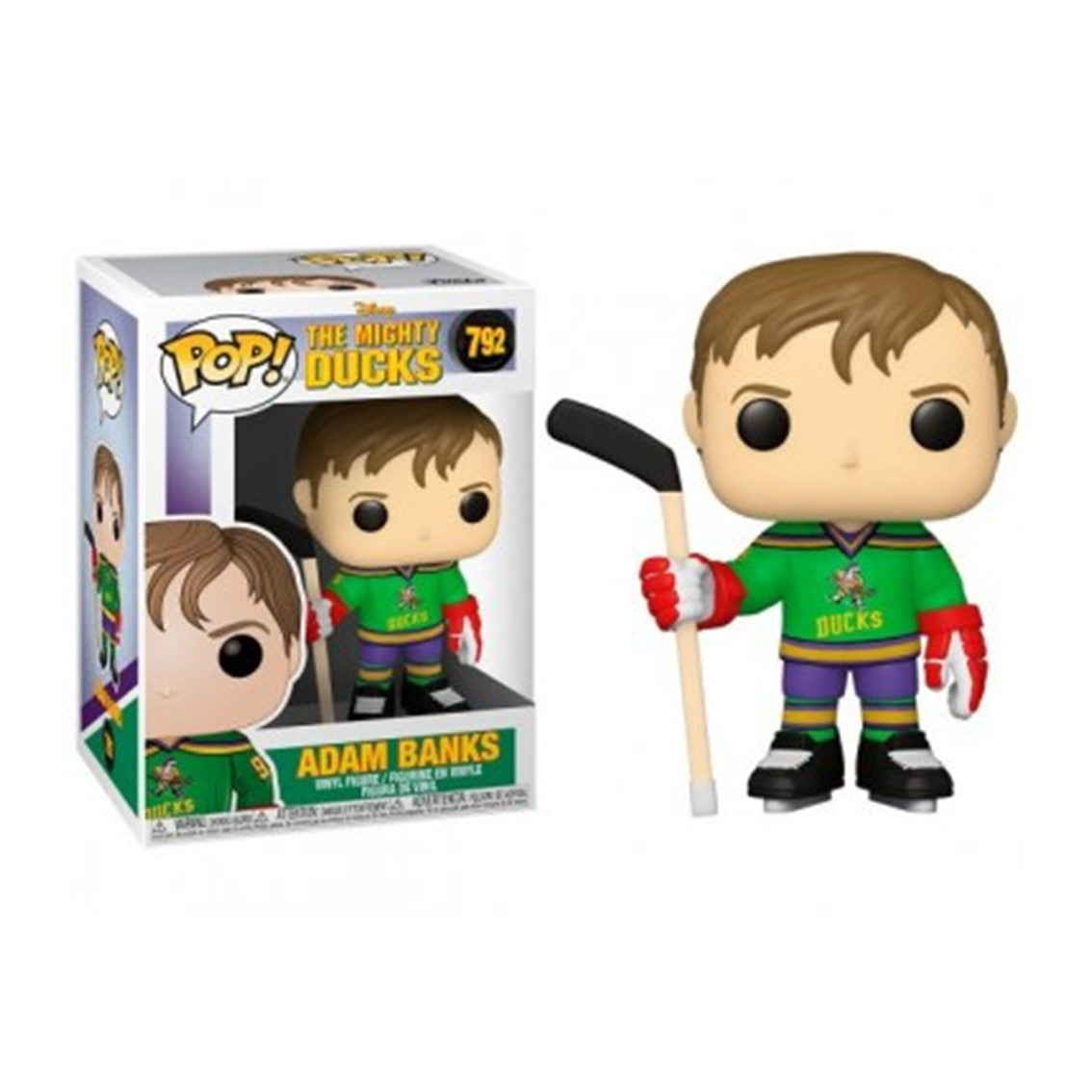 Funko pop disney mighty ducks adam banks 46787