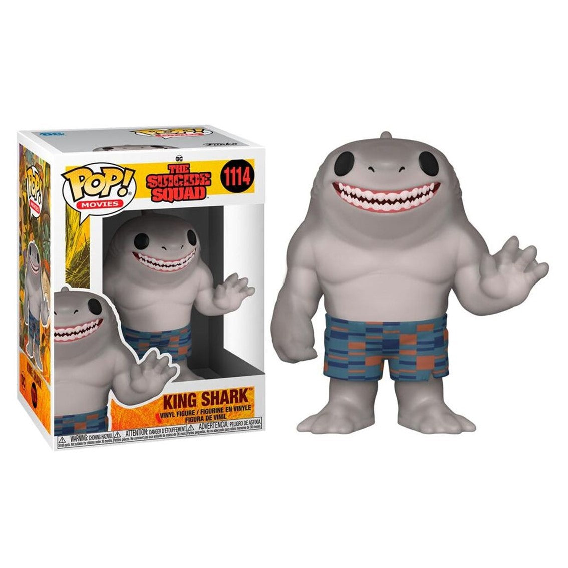 Funko pop dc comics escuadron suicida king shark 56019