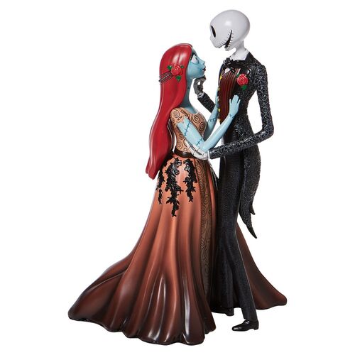 Figura enesco disney pesadilla antes de navidad jack & sally de gala