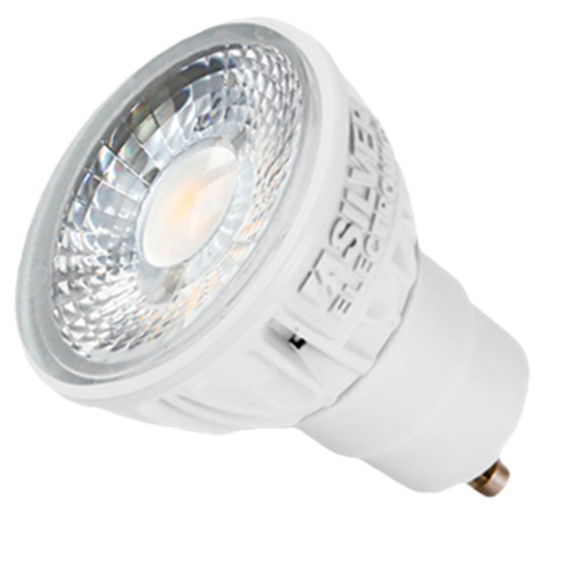 Bombilla led pro+ silver electronics dicroica 5w=60w -  gu10 -  5000k -  38º -  470 lm -  luz blanca -  a+ -  acabado blanco