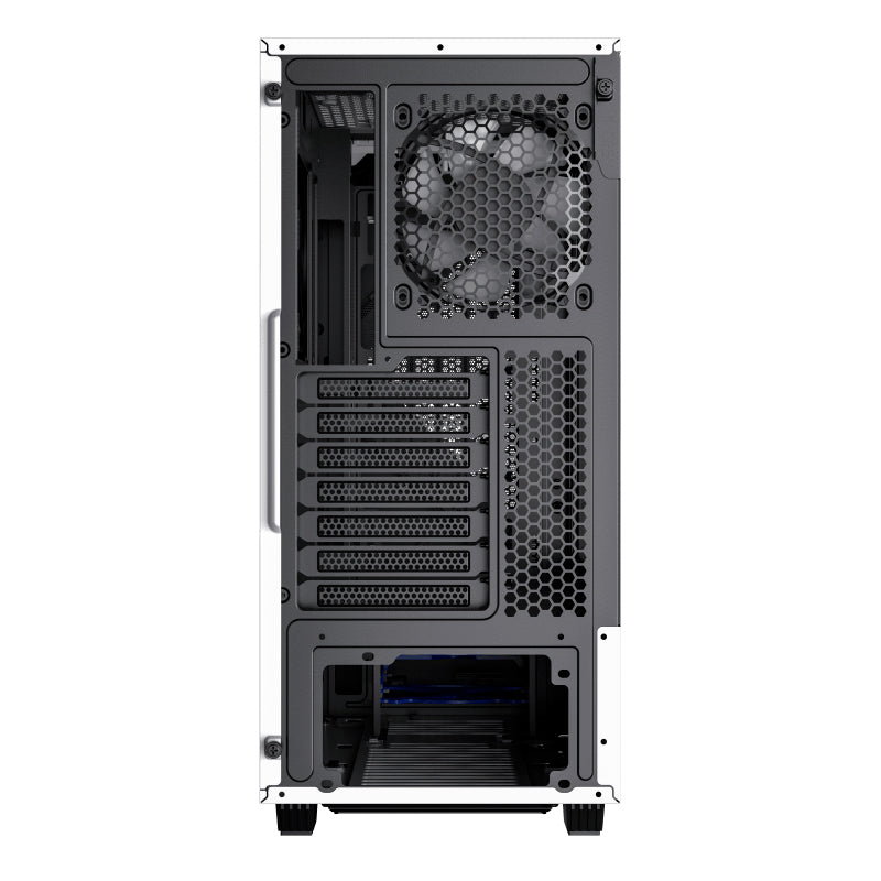 Caja gaming torre phoenix glacier - cristal templado - usb 3.0 - filtros antipolvo - incluye ventilador argb 14cm + 12cm - controladora argb preinstalada