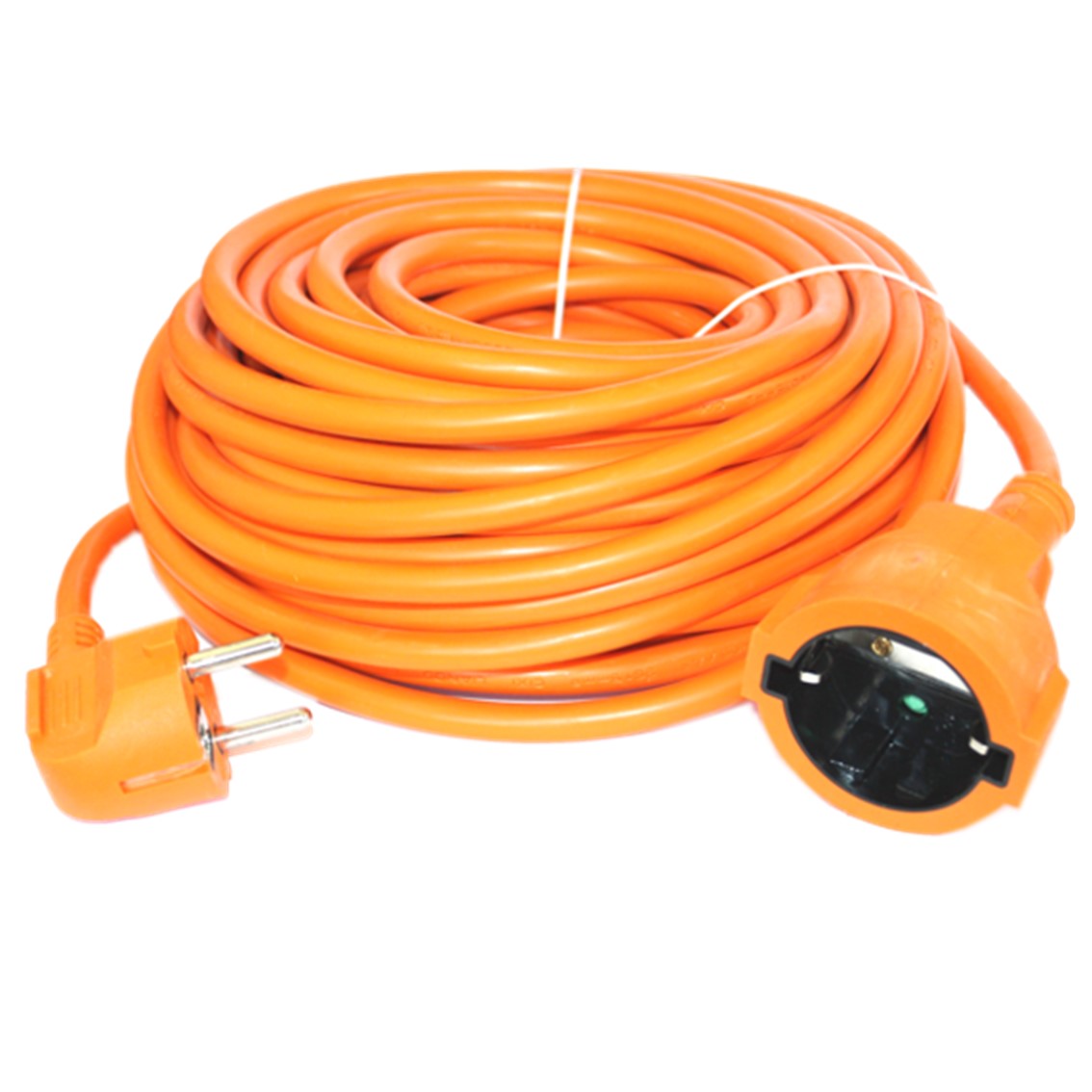 Prolongador de corriente silver electrics 25m -  3x 1.5mm -  250v -  16a -  3.500w naranja