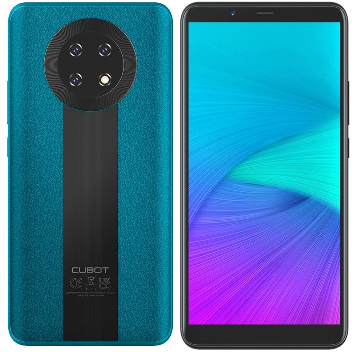 Telefono movil smartphone cubot note 9 verde  5.99pulgadas -  32gb rom -  3gb ram -  16mpx -  5mpx -  octa core -  5900 mah -  face id -  4g - dual sim