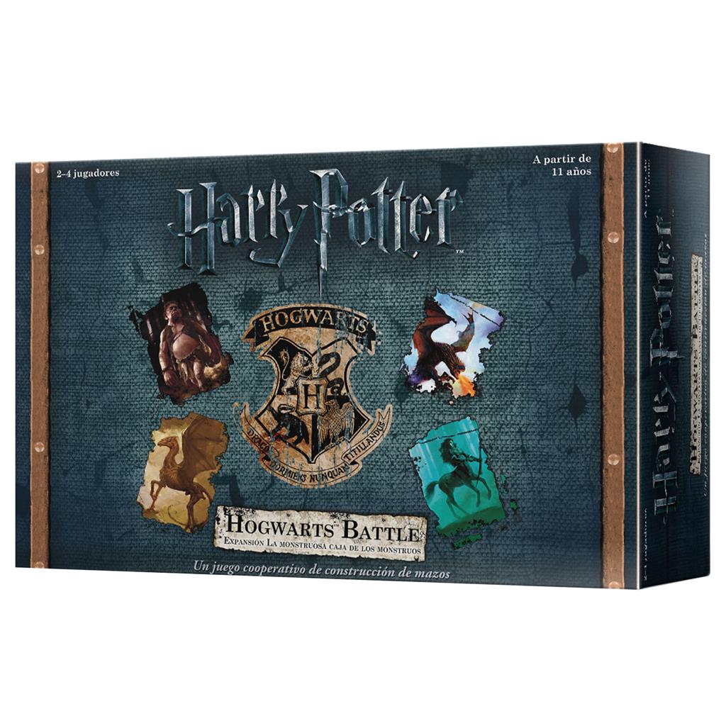 Juego de mesa harry potter hogwarts battle monstruosa caja pegi 11