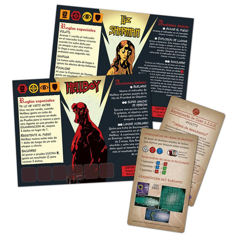 Juego de mesa hellboy: el  juego de tablero pegi 14