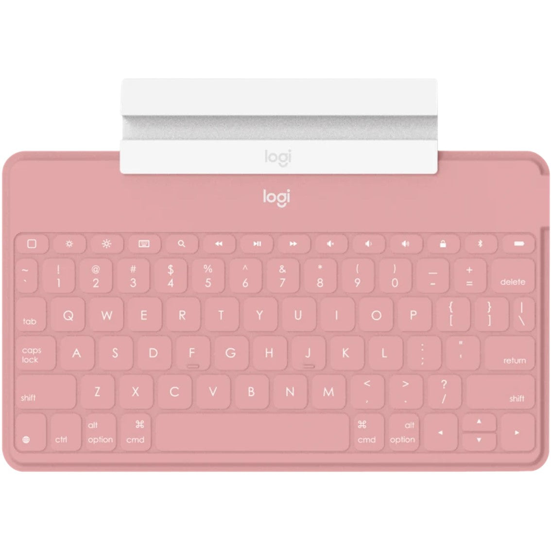 Teclado logitech keys to go wireless inalambrico para iphone ipad y apple tv blush