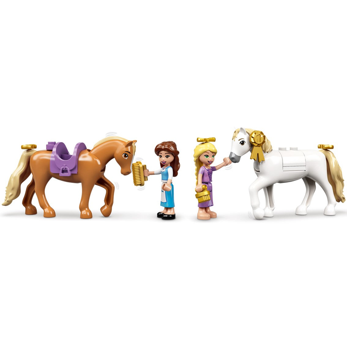 Lego disney establos reales de bella y rapunzel