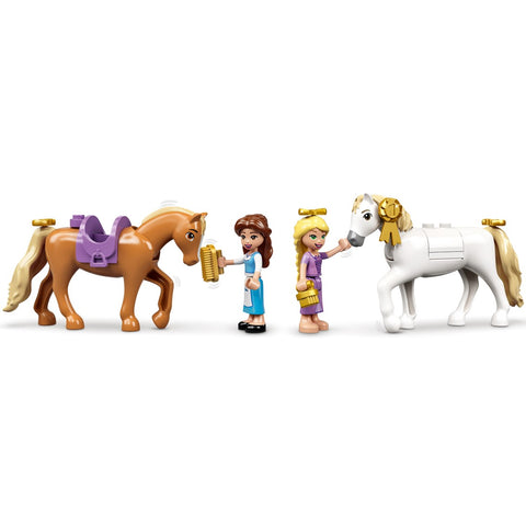 Lego disney establos reales de bella y rapunzel