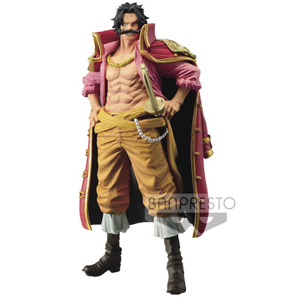 Figura banpresto one piece gol d roger king artist