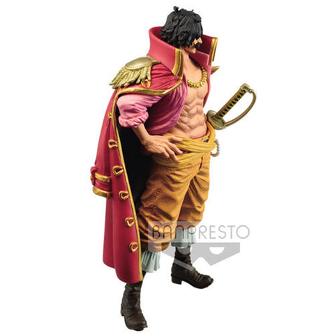 Figura banpresto one piece gol d roger king artist