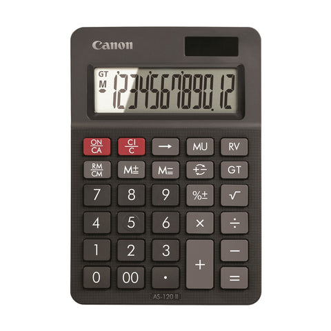 Calculadora canon bolsillo as - 120ii emea dbl - 12 digitos