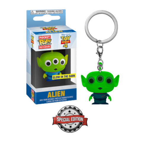 Funko pop keychain llavero disney toy story alien brillo en la oscuridad glow in the dark edicion especial 43678