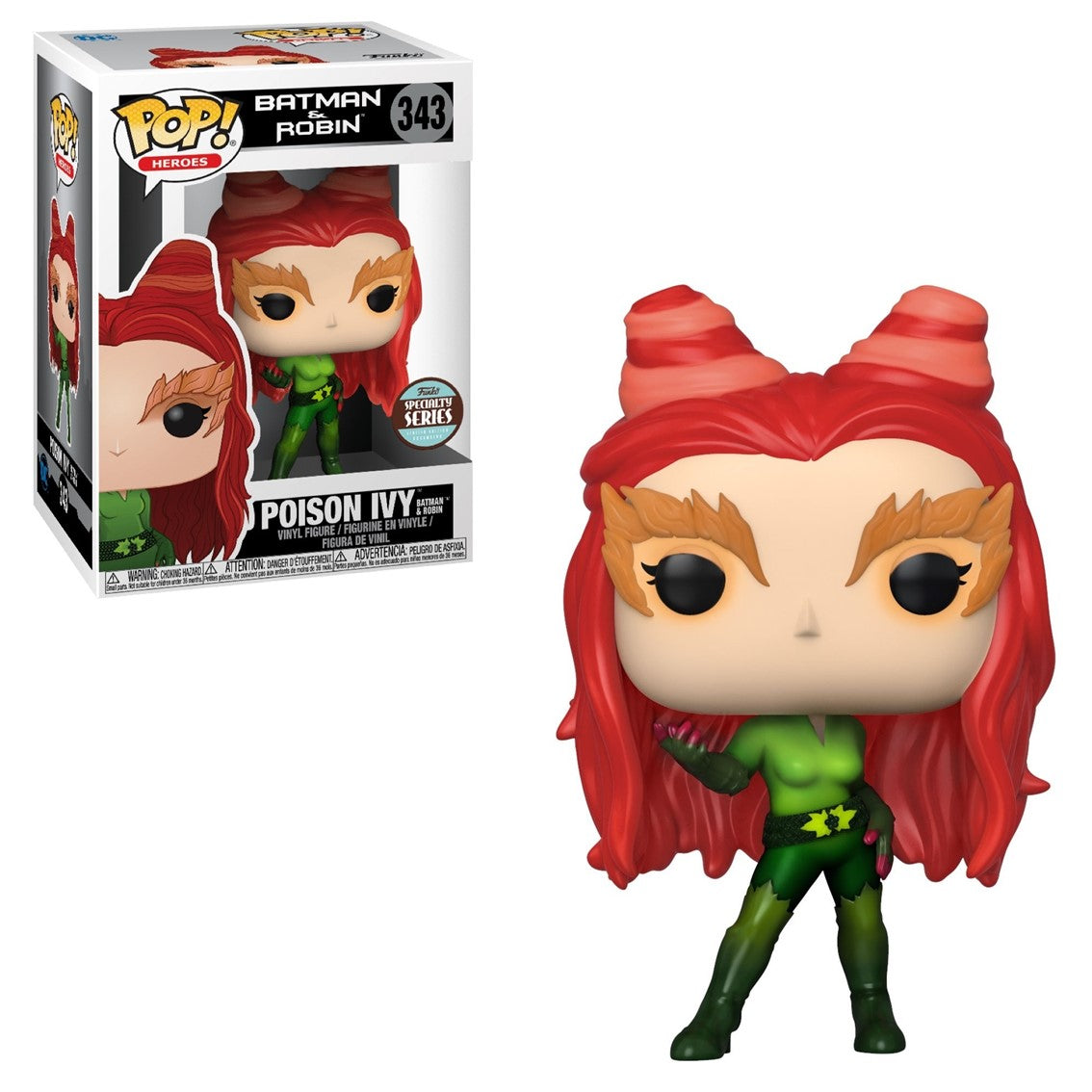 Funko pop dc comics batman & robin poison ivy edicion especial 48088