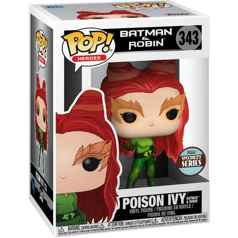 Funko pop dc comics batman & robin poison ivy edicion especial 48088