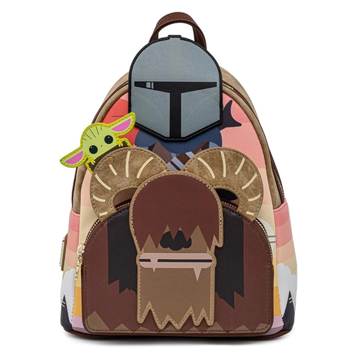 Mochila loungefly the mandalorian  mandalorian