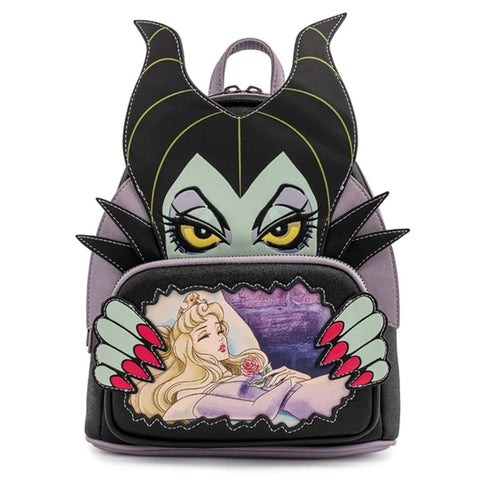 Mochila loungefly disney villanos malefica