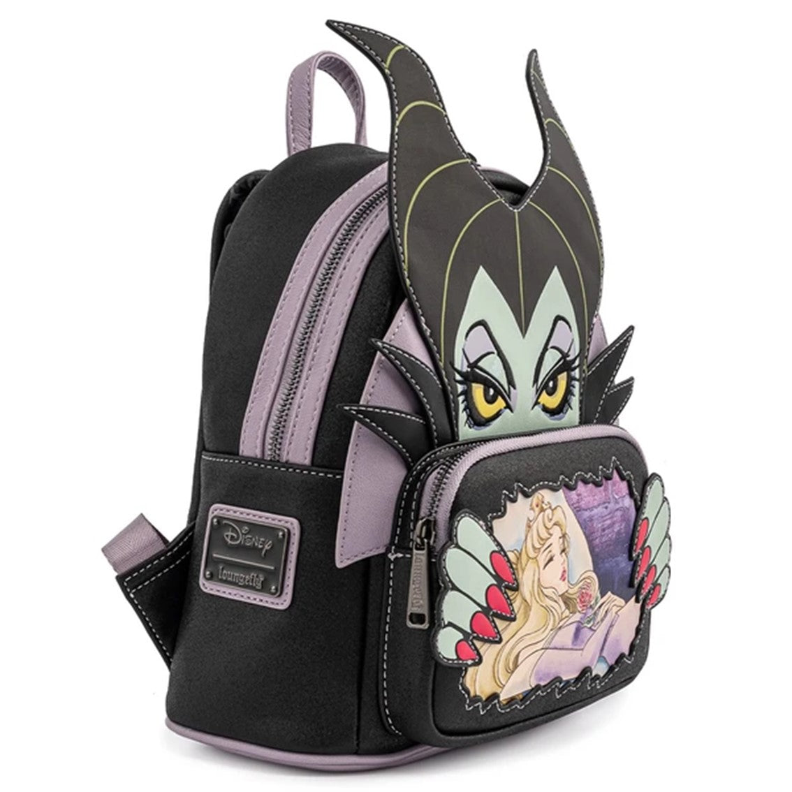 Mochila loungefly disney villanos malefica