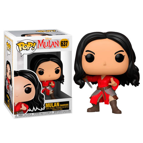 Funko pop disney mulan live action mulan guerrera 46096
