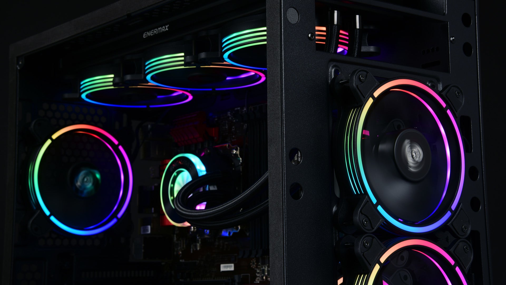 Ventilador gaming enermax t.b. rgb ad. 120mm pack de 3