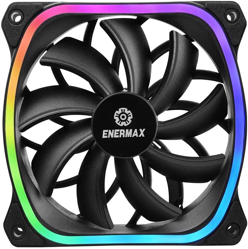 Ventilador gaming enermax squa rgb 120 mm