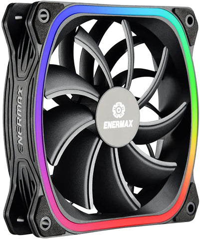 Ventilador gaming enermax squa rgb 120 mm