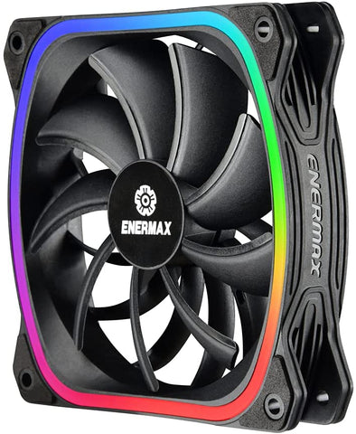 Ventilador gaming enermax squa rgb 120 mm