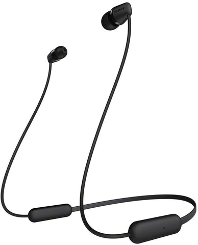 Auriculares sony wic200b - negro - inalambricos - microfono