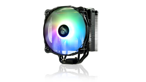 Ventilador disipador enermax ets - f40 - bk - argb 14cm amd intel