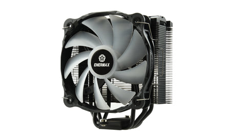 Ventilador disipador enermax ets - f40 - bk - argb 14cm amd intel